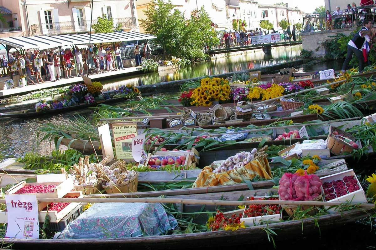 Gite De L'Olivier, Classe, Climatise, Jardin Avec Parking Gratuit Devant Le Logement Et A 5 Minutes Du Centre-Ville A Pied LʼIsle-sur-la-Sorgue المظهر الخارجي الصورة
